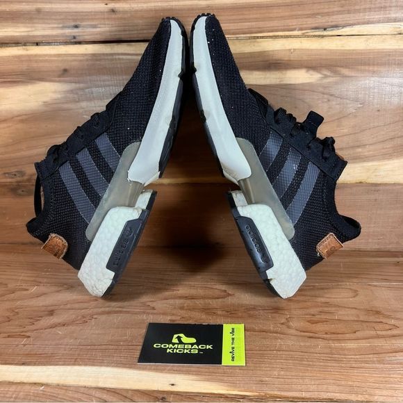 Adidas POD S3.1 Core Originals Womens Sneakers Shoes Black Black Brown Size 6.5 - Picture 6 of 8